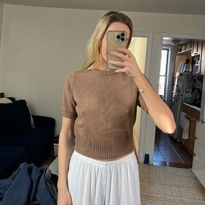 Toccin Elsie Short Sleeve Sweater